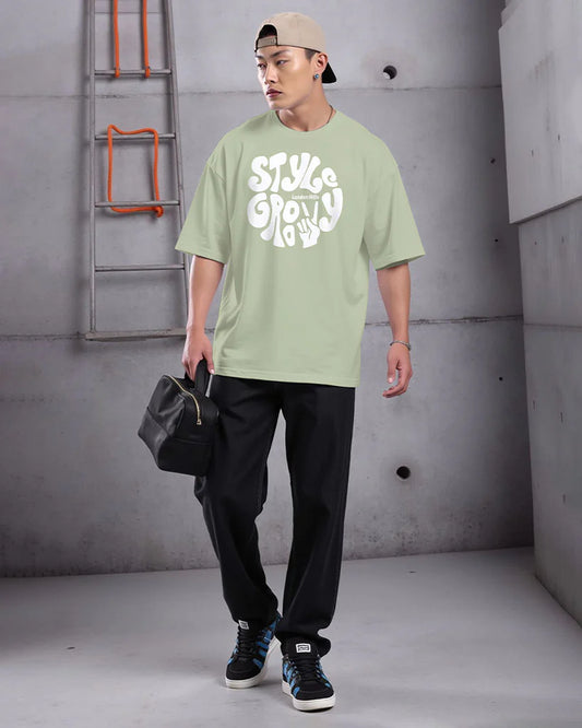 Style Grovy - Mens Premium Drop Shoulder T-Shirt
